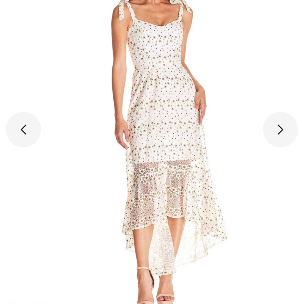 Dress the Population Off White Multi dress